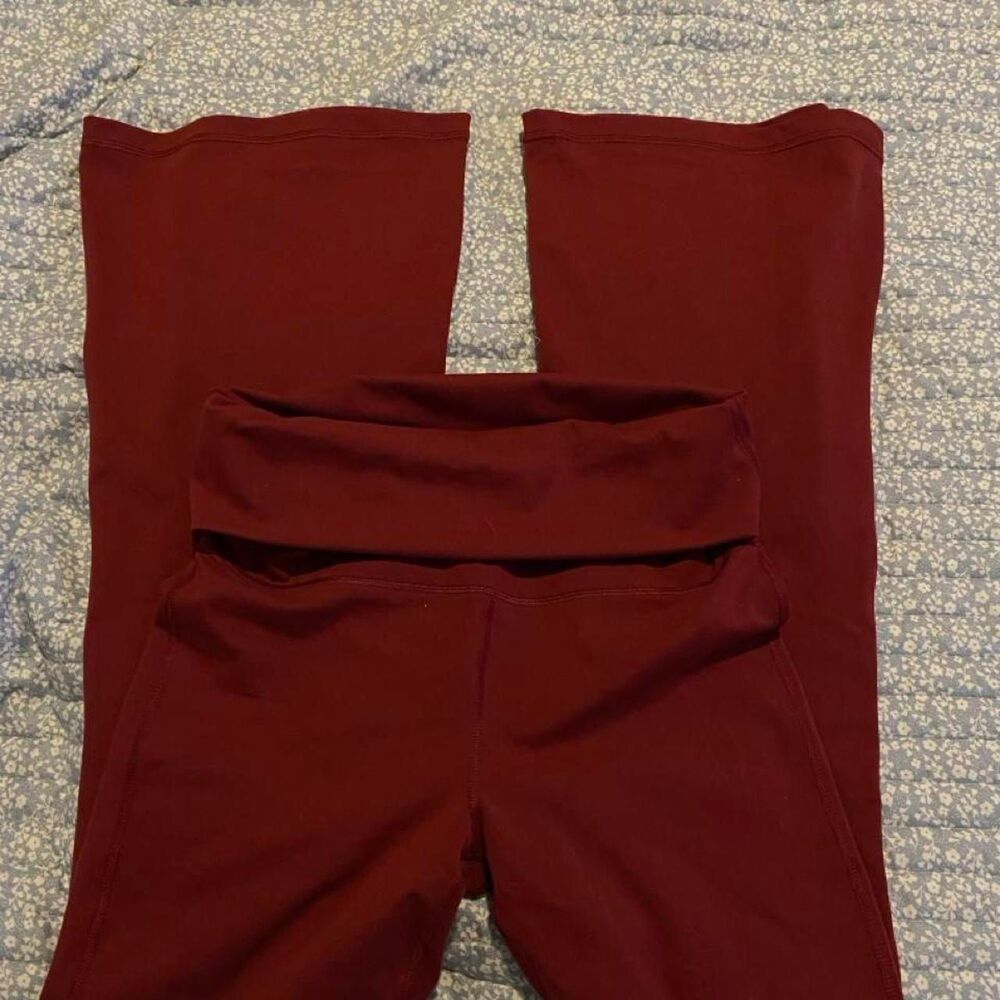 Yogalicious Women's Burgundy Leggings